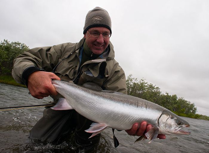King Salmon Reel Action Alaska